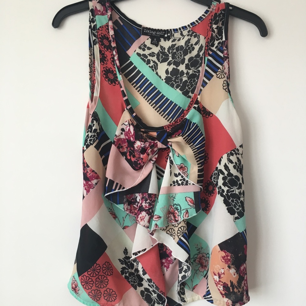 SUPER cute bow blouse