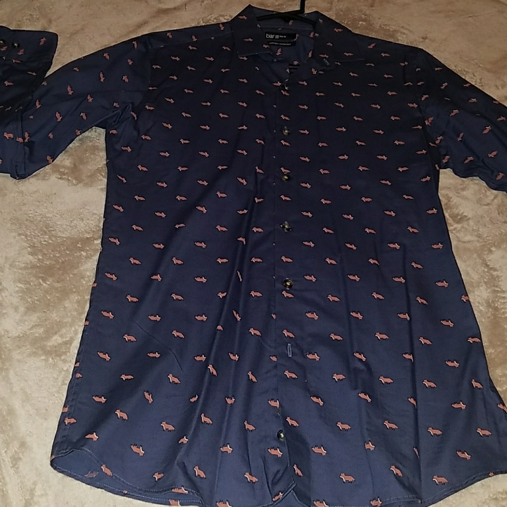 "MEN" BarIII slim fit shirt