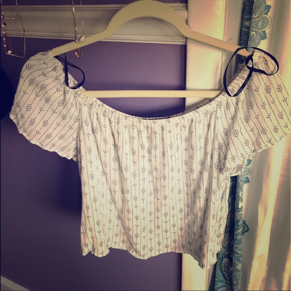 Off the shoulder shirt from forever 21