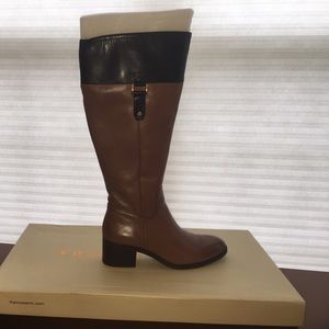 Yummy wide calf Franco Sarto riding boots