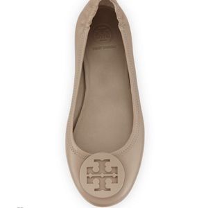 Tory Burch Minnie Travel Logo Ballerina Flat