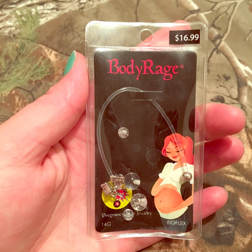 Pregnancy belly ring!