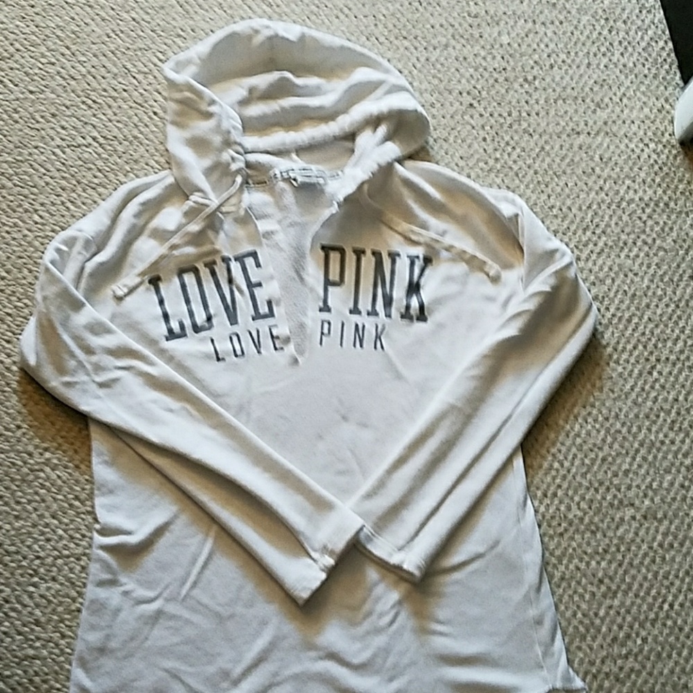 Victorias secret PINK tunic hoodie sz L