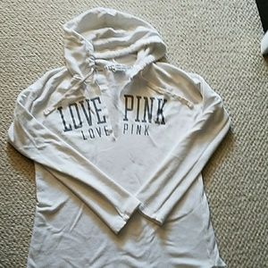 Victorias secret PINK tunic hoodie sz L