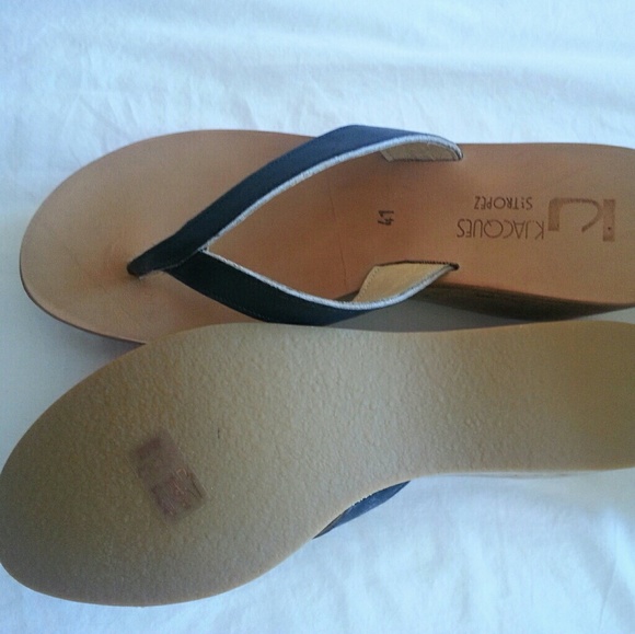 K.Jacques Diorite Sandals Black - Picture 2 of 3