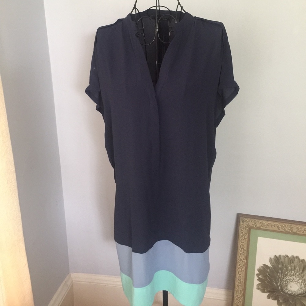 BCBG MaxAzria Navy Blue Dress