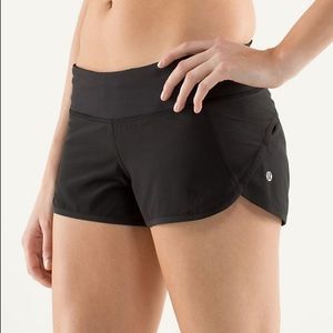 Lululemon Speed Shorts in Black