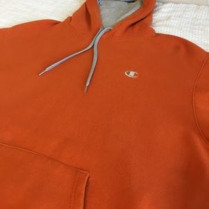 Vintage Champion Hoodie Stitched logo