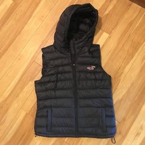 Hollister puff vest
