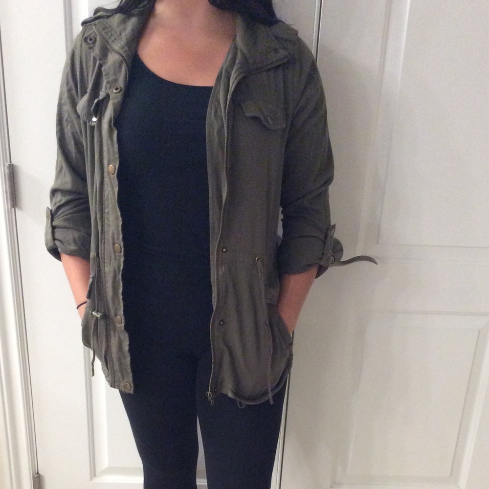 Bar III utility jacket