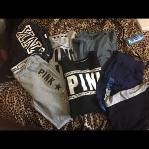 Victoria's Secret 5 piece lot cheetah outfit sold