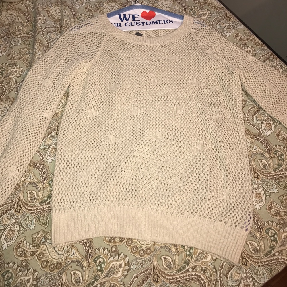 Polka Dot knit Sweater
