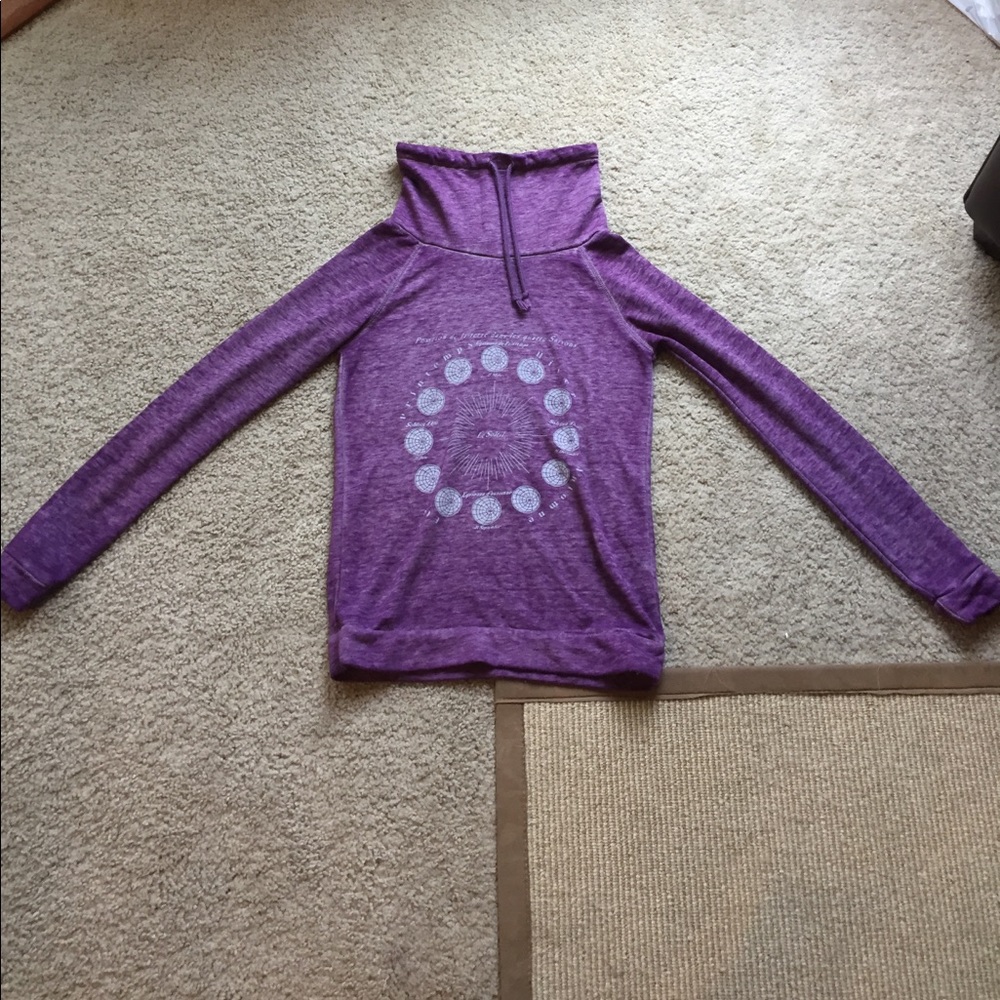 Fifth Sun pull-string Cowlneck sweatshirt