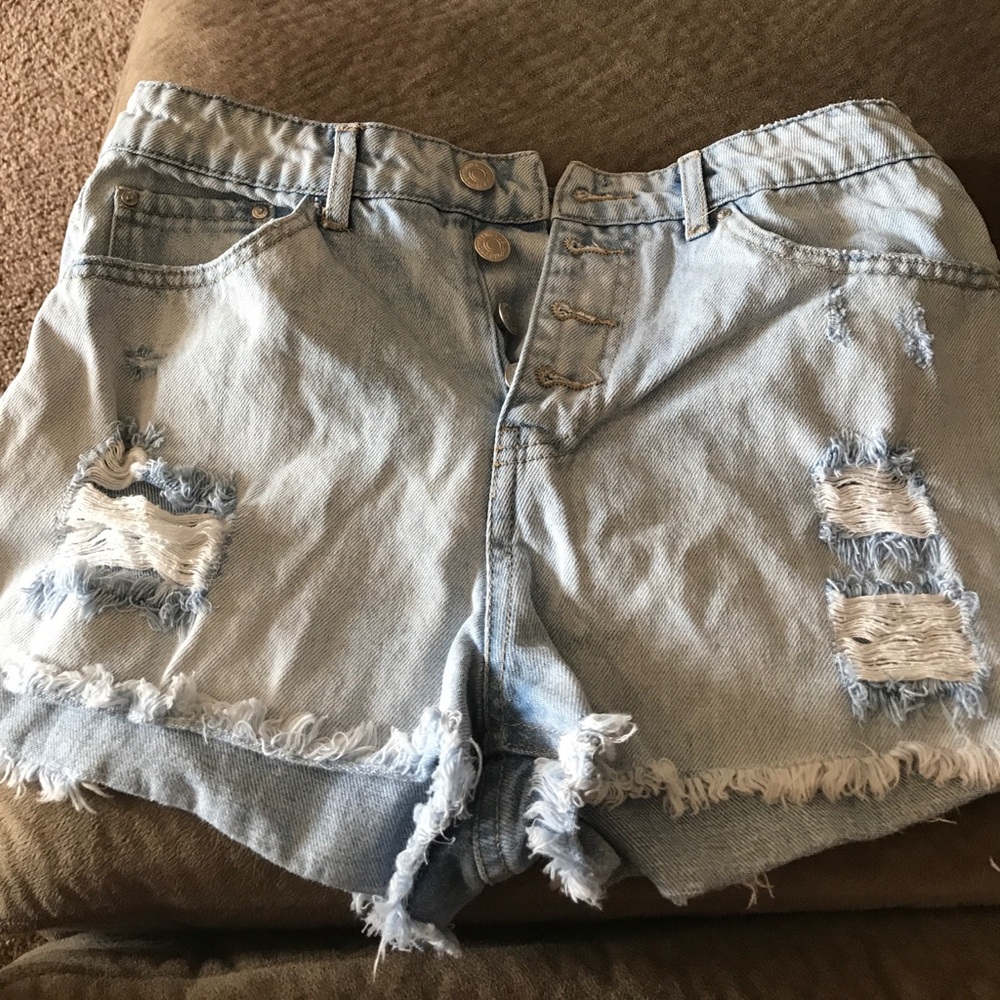 Jean shorts