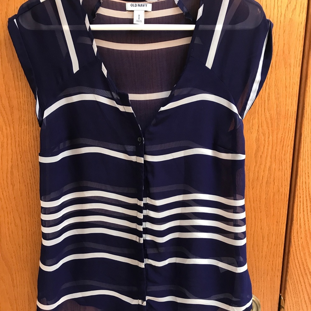 Old navy sheer blouse