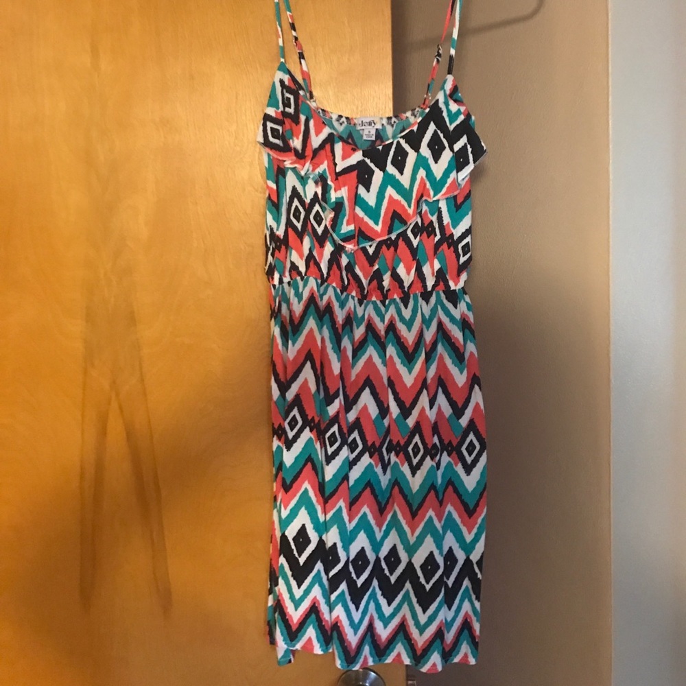 jstfy ruffle dress