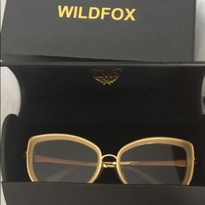 Wildfox gold sunglasses