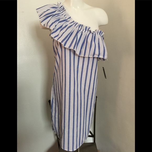 Snap One Shoulder Mini Dress - Picture 1 of 1