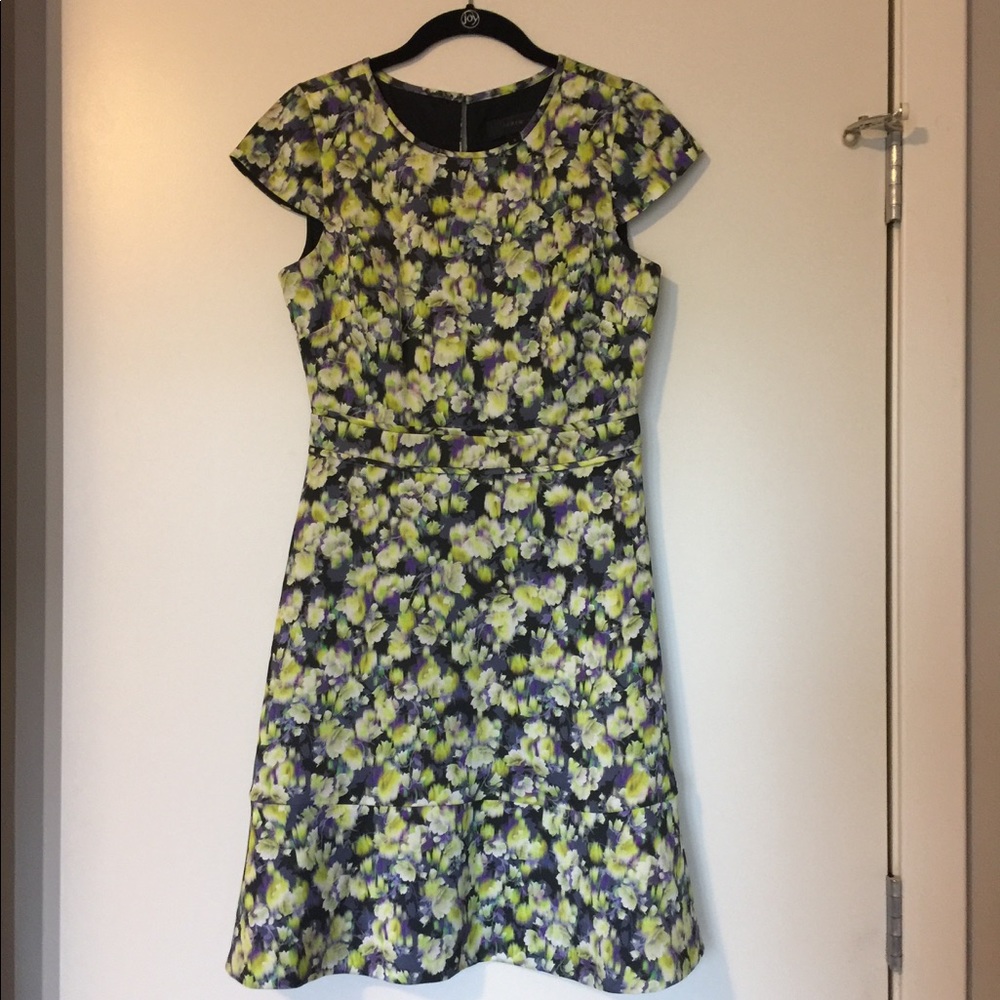 J. Crew cap-sleeve dress