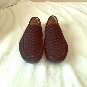 Size 10.5 Giorgio Armani suede shoes.
