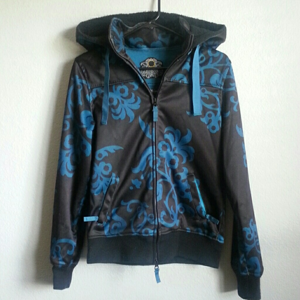 Empyre snow tech fleece jacket w/ detachable hood