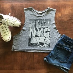 NYC Crop Top