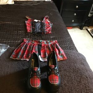 Woman's school girl Halloween costume