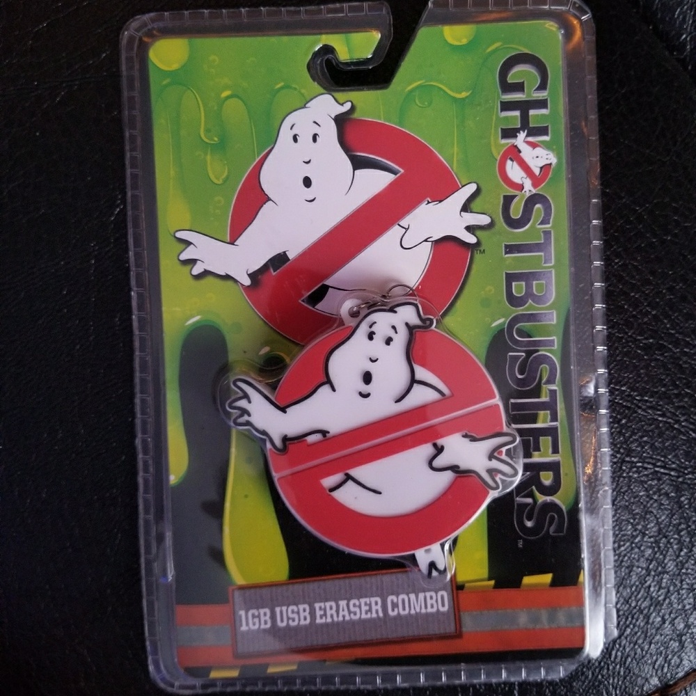 Ghostbusters USB Drive & Eraser Combo