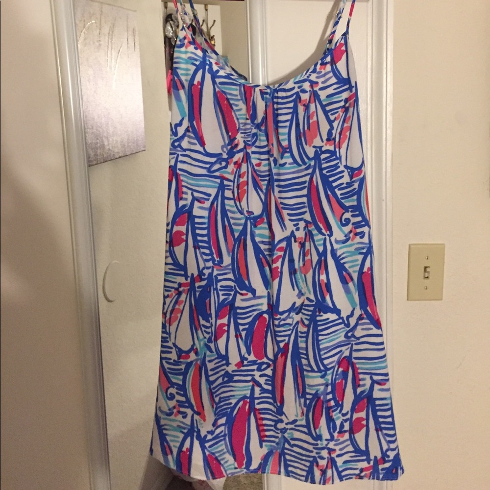 Lilly Pulitzer Red Right Return dress Sz Small