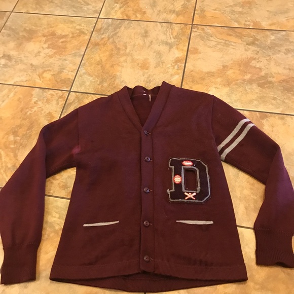 Jackets & Blazers - Vintage 1950 College Football Jacket Sz S Rare