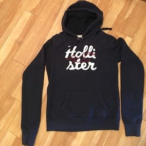 Hollister navy sweatshirt