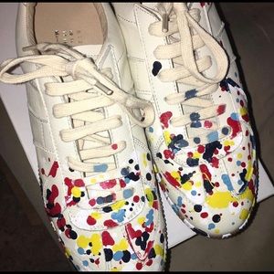Men's Maison Martin margiela paint splash