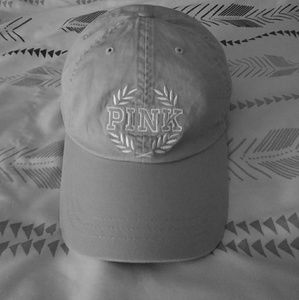 VS Pink line- women's baseball hat in neutral