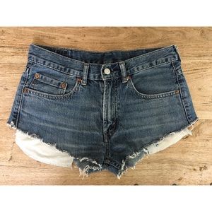 Levi's 505 Cutoff Jean Shorts