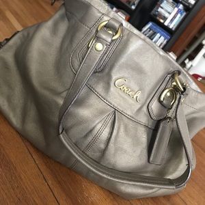 Coach bag (all leather, slight damage, OBO)
