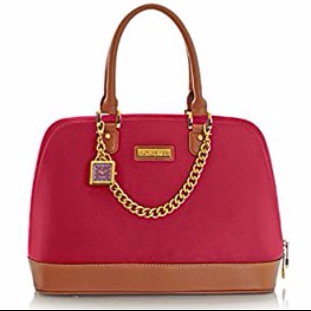 ⚡SALE⚡ NWOT Genuine Leather Structured Satchel