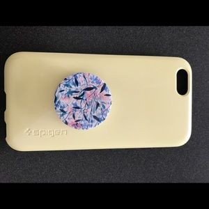 💕Iphone 6s case with popsocket💕
