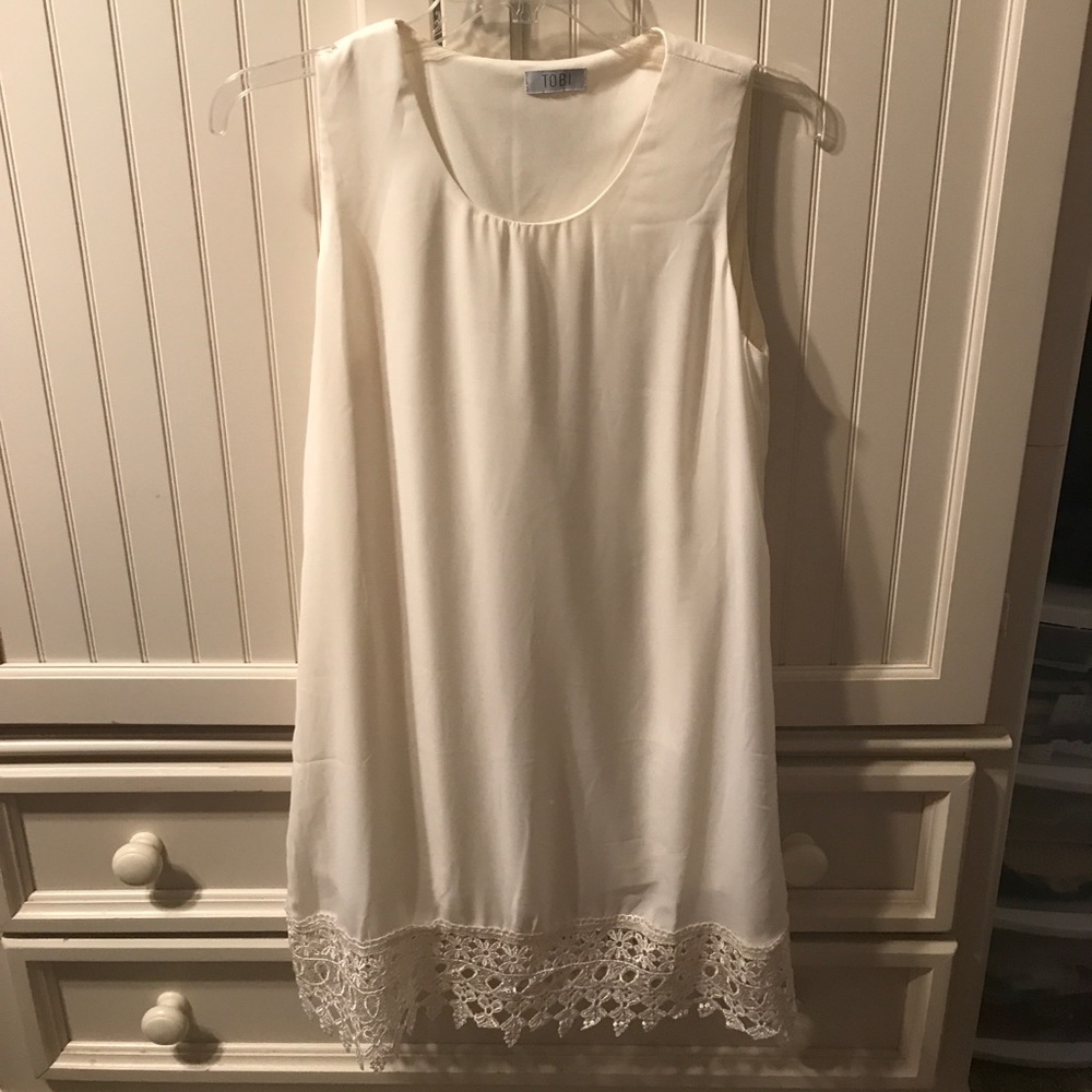 Tobi Off white dress