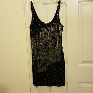 Super Cute Express Sequin Tank Dress!