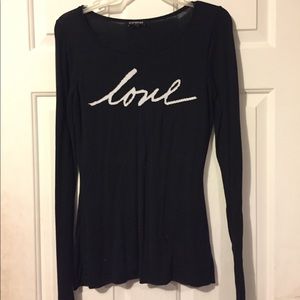 Express scoop neck sweater