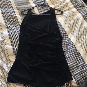 Slimming black top!