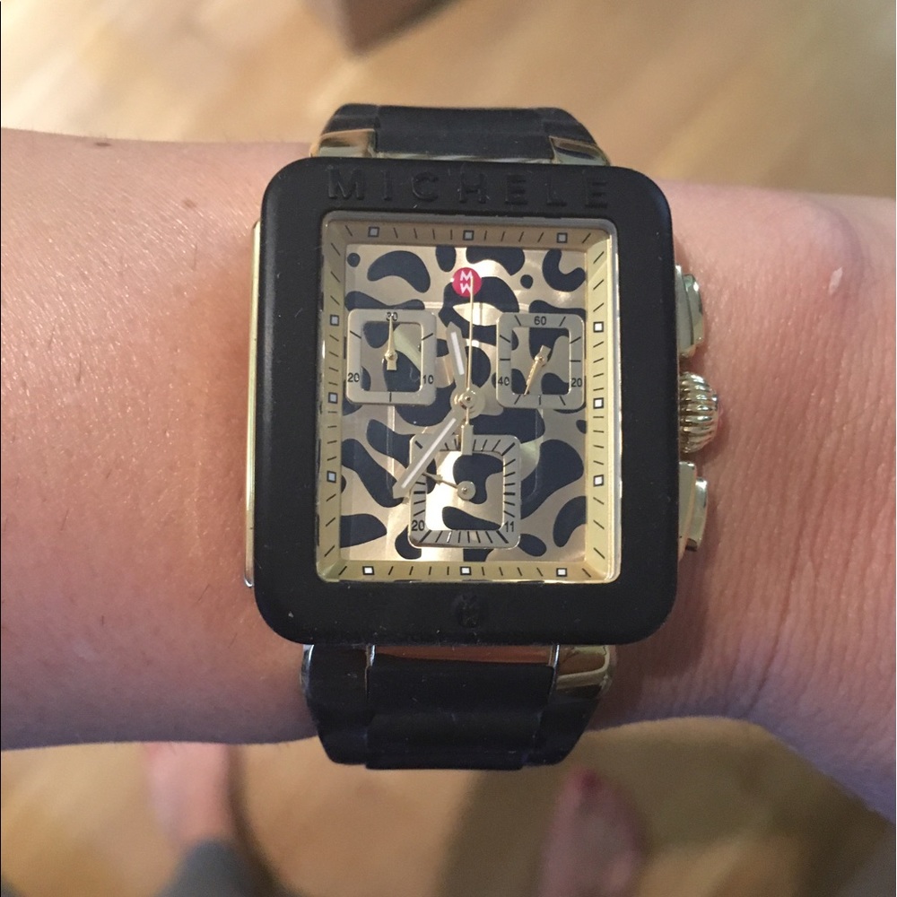 MICHELE Tahitian jelly bean watch