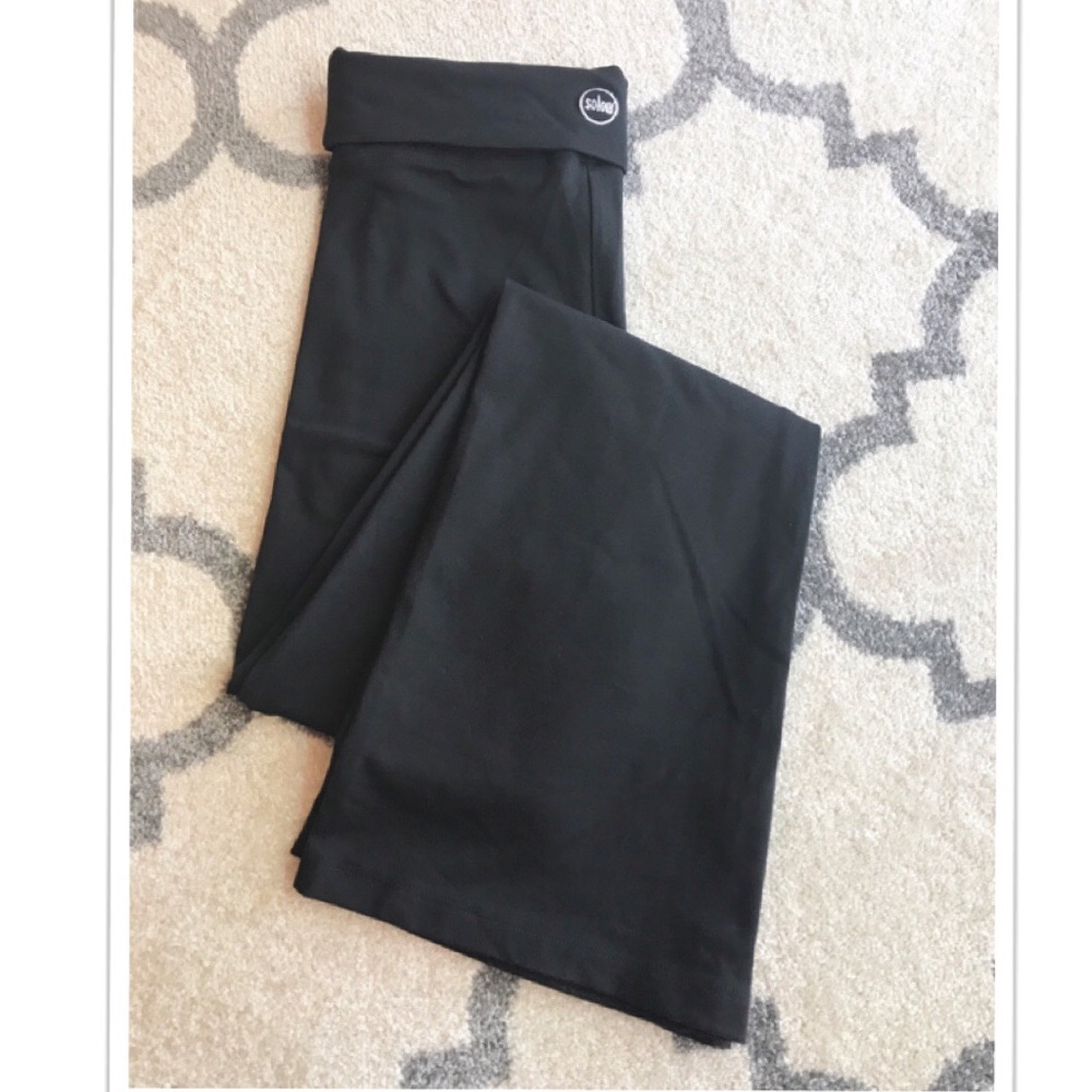 NWOT Solow Sport Fold over Yoga Pants