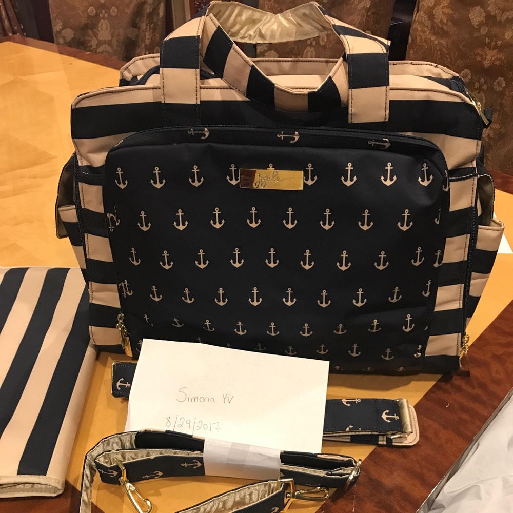 Juju be prepared nautical diaper bag