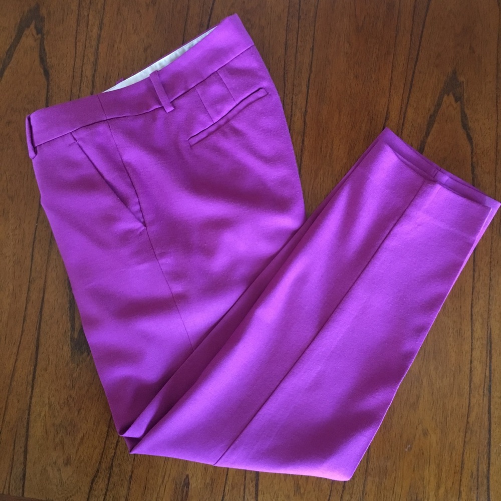 J. Crew Factory Wool Blend Skimmer Pant