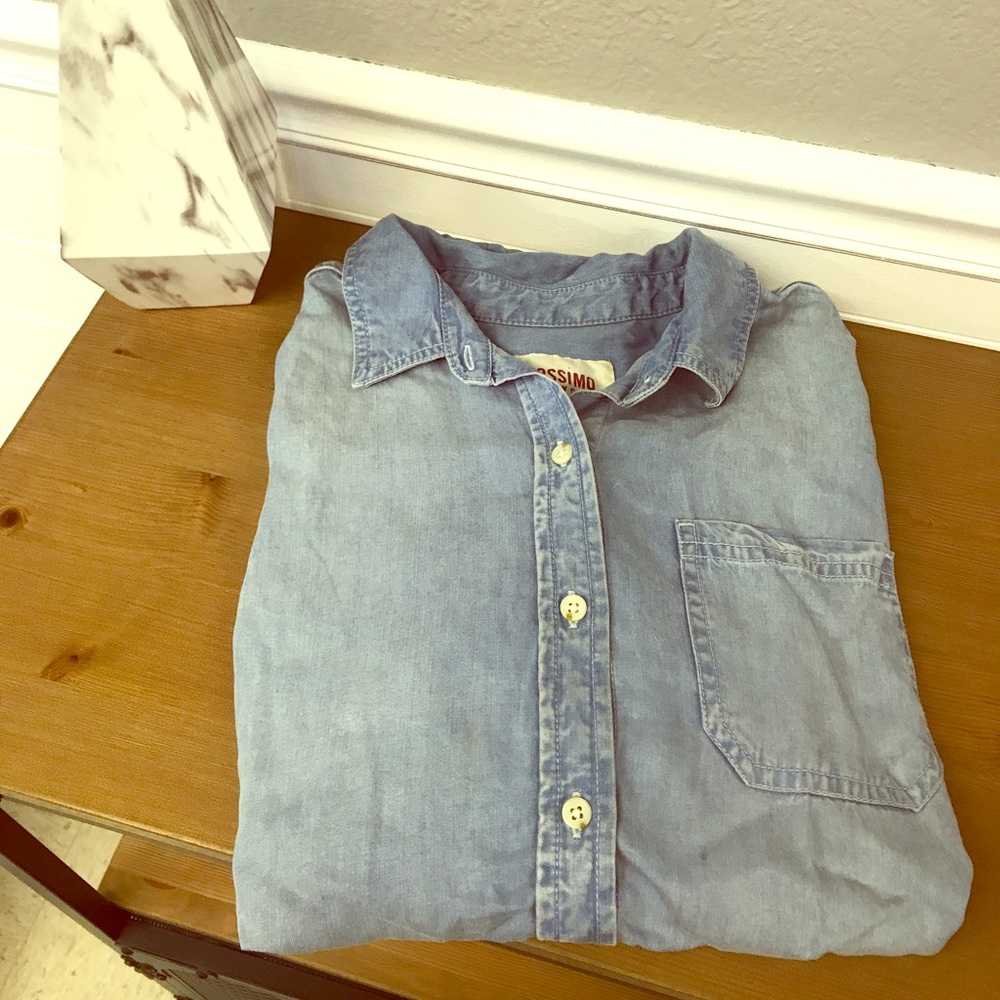 Soft Denim Boyfriend Chambray