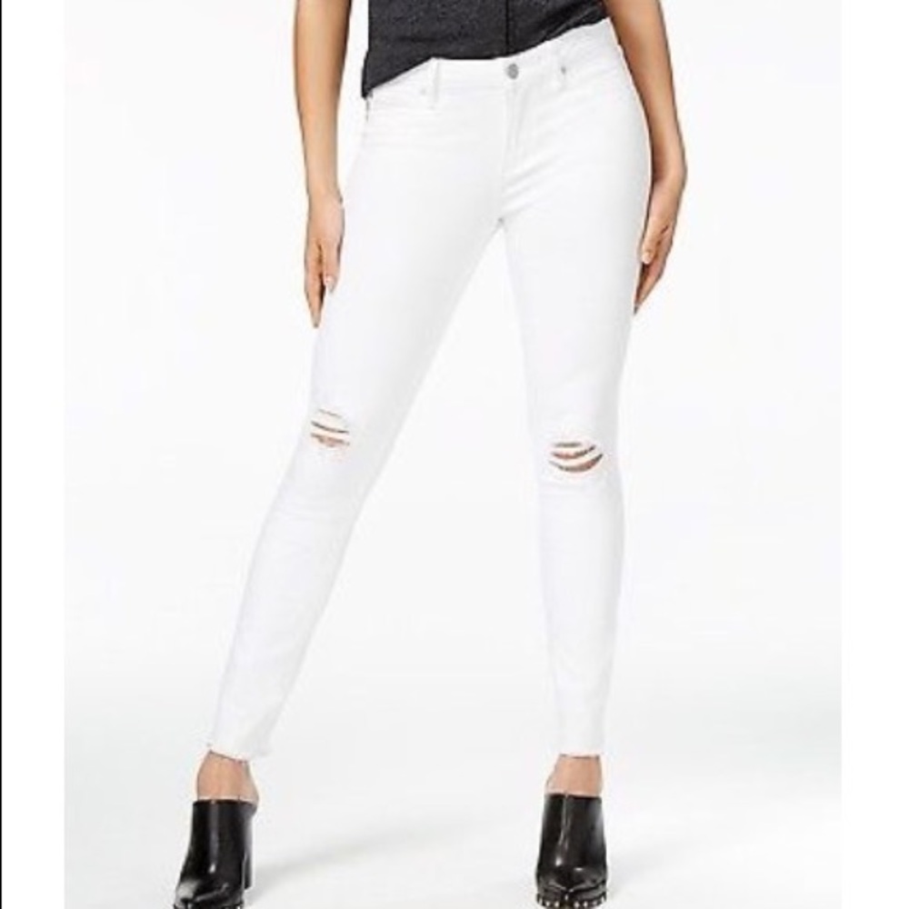 Articles of Society White Distressed Jeans, 24