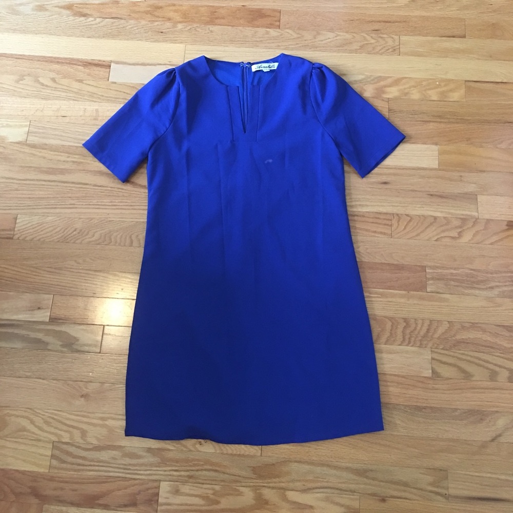 Blue dress