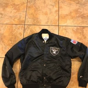 Vintage 1980 NFL RIDERS Satin Starter Jacket Rare