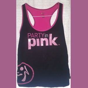 Zumba Party in Pink Shirt